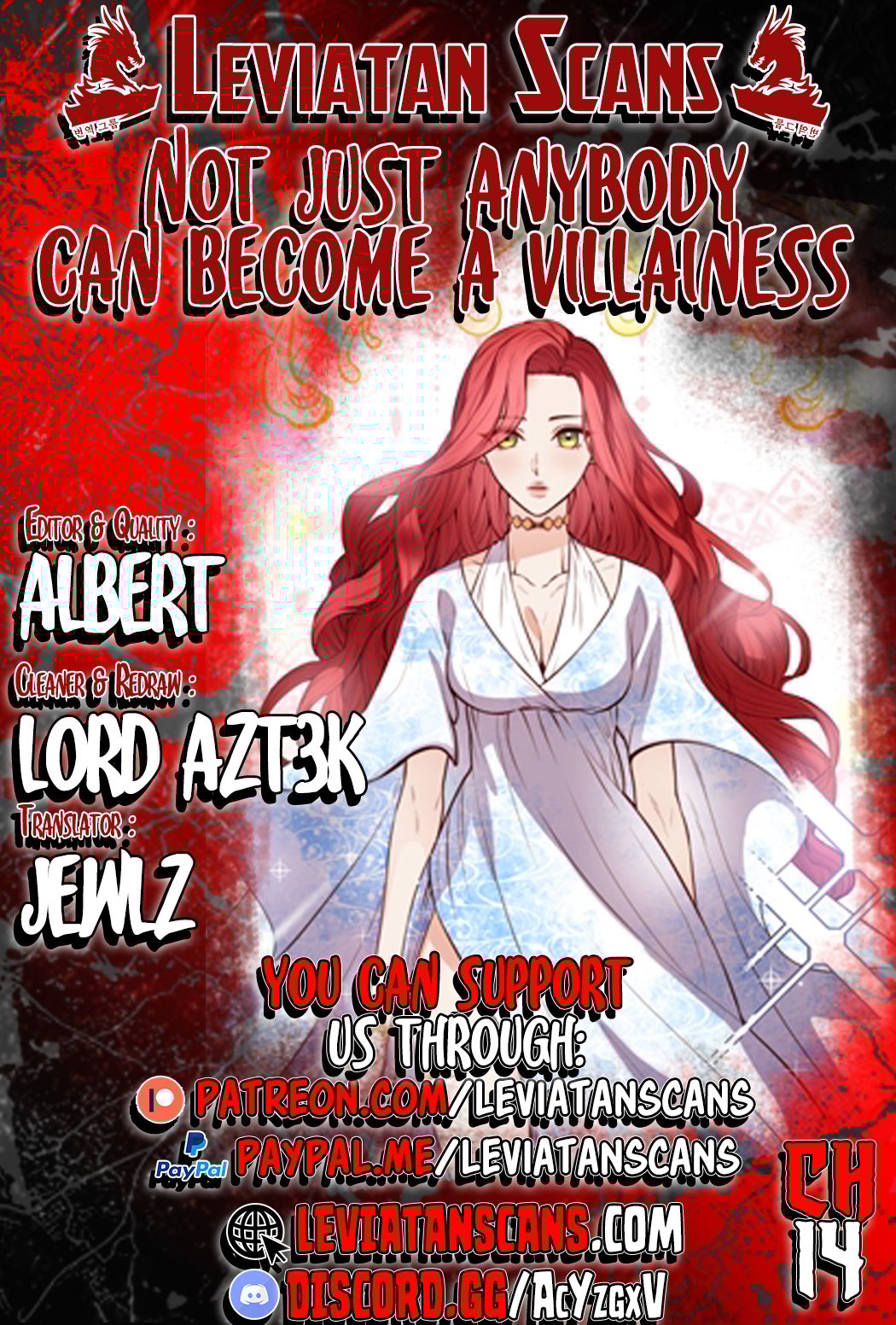 Page 1 of Chapter 14 from Behold the True Villainess