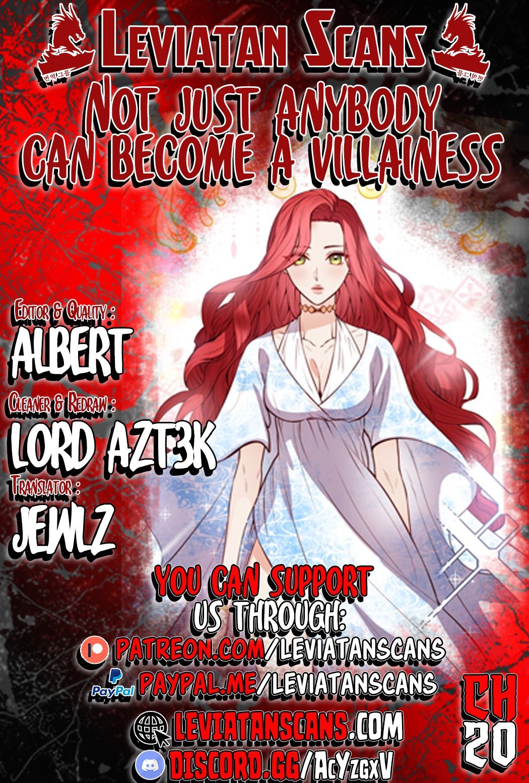 Page 1 of Chapter 20 from Behold the True Villainess
