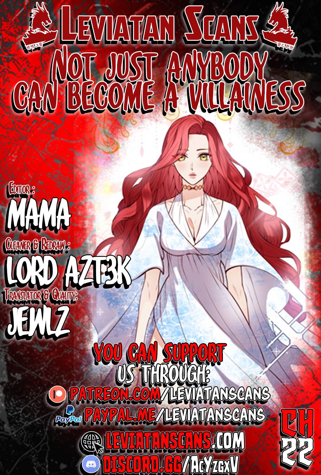 Page 1 of Chapter 22 from Behold the True Villainess