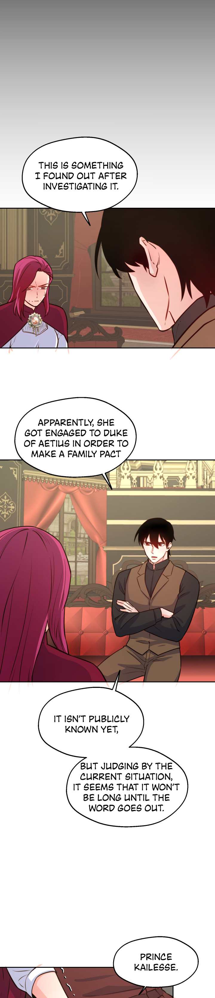 Page 21 of Chapter 31 from Behold the True Villainess